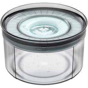 Techphardo 1Gallon No Spill Dog Water Bowl-3.8L Large Capacity, BPA-Free, Anti-Splash & Anti-Digging Design with Non-Slip Base for Messy Drinkers