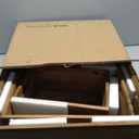 TIMRIS Set of 3 Rustic Distressed Wood Nesting Crates, Farmhouse Decorative Wooden Storage Boxes, Vintage Reclaimed Wood Baskets for Display (Natural)