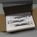 Set of 3 Double Life Bulbs/Heating Elements (1500 Watts) for Models GEN4 & USA1000 Infrared Heaters