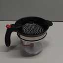 Fat Separator with Bottom Release  4 Cup Gravy Separator for Cooking with Oil Strainer, Kitchen Grease Separator -the perfect Kitchen Gadget plus a 3-1 Multifunctional Vegetable Peeler