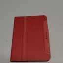 Antbox Case for iPad mini 7 A17 Pro, iPad mini 7th/6th Generation Case (2024/2021) with Pencil Holder Vegan Leather Smart Cover with Auto Sleep/Wake Stand Function (Red)