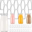 Zubebe 6 Pack 3 oz Mini Glass Jars with 12 Lids  Versatile Small Jars for Wedding Favors, Crafts, Spices, DIY Candles, and Travel Toiletries