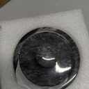 Marble Salt Cellar with Lid, Salt and Pepper Bowls Box Container, Salt Jar with Lid for Kitchen and Bathroom(Black)