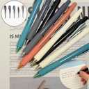 2 x Gel Pens, 0.5mm Black Ink Office Pens, Fine Tip Smooth Writer Pen with Comfortable Grip, Suitable for Students, Offices, Teachers, Nurses Notes and Journals.(10pcs)