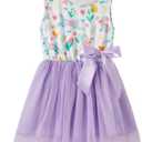 Girls Sleeveless Dress Toddler Bunny Tutu Sundress Casual Party Dresses