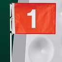 Jef World of Golf Gifts and Gallery, Inc. Backyard Target Flag