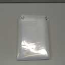 Barossa Design Narrow Shower Curtain Liner with 3 Magnets - 36" x 78", Waterproof PEVA Shower Liner for Small Long Bathroom Stall, PVC Free, Metal Grommets - Clear, 36X78