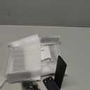 6 Pack Heavy Duty Shelf Brackets 6 inch, Floating Shelf Brackets(1/5-Thick), L-Shaped Wall Shelf Bracket Hidden & Decorative Shelf Bracket Black