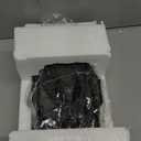 Halloween Haunted House Decor, Victorian Gothic Style, 12 Inches High, LED Light-Up, Black