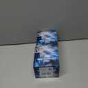 2 x Portable Fan for Under Shirt, Waist Fan Clip On Belt, 4-in-1 Rechargeable Body Fans with LED Light, Phone Stand, Fast Charging 4-Speed Hip Personal Fans for Fishing, Outdoor, Makeup, Kitchen (White)