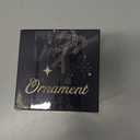 6 x Funny Cat Ornament 2025, White Elephant Gift  Holiday Decoration with Kitten in Santa Hat Watching Santas Sleigh  Cute Pet Lover Gift  Rustic Farmhouse Xmas Tree Keepsake