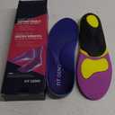 220+ lbs Plantar Fasciitis High Arch Support Insoles Men Women - Orthotic Shoe Inserts - Boot Work Shoe Insole