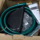 Water Transfer Pump, 115V 1/10HP Electric Utility Pump with On/Off Switch 2 * 6 ft Water Hoses Kit for Removing Water from Garden Pools Aquariums Hot Tub Draining 1/8 Low Suction for Rain Barrel