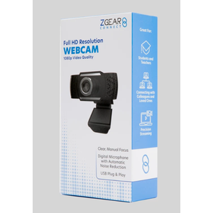 ZGear Webcam HD 1080p Meeting with Microphone USB camera Noise Reduction