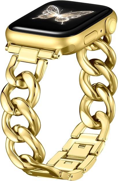 Watch Band Smart Watch Strap Gold