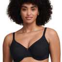 Chantelle Women's Chantelle Women's Comfort Chic Full Coverage Underwire Bra (34F, Black)