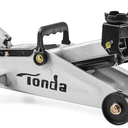 TONDA Floor Jack, Hydraulic Portable Car Lift Jack, 2 Ton (3,800 lb) Capacity, Silver