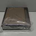 2 Pack Under Desk Drawer Slide Out, Self Adhesive Under Desk Drawers Large 9.5" and Small 8.3" Under Table Hidden Storage Drawer Stick on Drawers Desk Accessories & Workspace Organziers Black