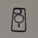 ESR for iPhone 15 Pro Case, Compatible with MagSafe, Military-Grade Protection, Yellowing Resistant, Scratch-Resistant Back, Magnetic Phone Case for iPhone 15 Pro, Classic Series, Clear Dark Blue