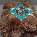 PetAmi Waterproof Dog Blanket for Small Medium Dogs, Calming Fleece Cat Blanket, Couch Protector Washable Sherpa Faux Fur Pet Throw for Puppy, Soft Reversible 29x40 Tie-Dye Brown