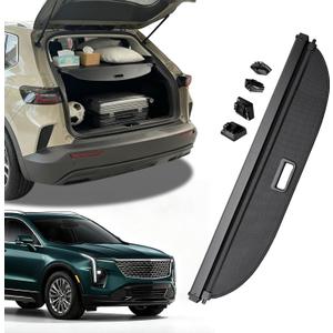 Cargo Cover for 2020-2026 Cadillac XT4,Retractable Trunk Cover