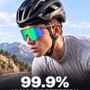 Polarized Sports Sunglasses for Men Women Glasses
UV400 TAC Lens,TR90 Frame,0.95oz Lightweight,Anti-Fog Side Vents,Wide-View Shield,Gifts for Running,Cycling,Fishing,Golf Gear