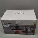 Food Processors, Powerful 500W Food Chopper Meat Grinder & Veggie Chopper with 2 Bowls(8 Cup+8 Cup) & 2 Bi-Level Blades with Electric Food Copper Motor -Vegetable, Onion, Garlic, Meat, Nuts