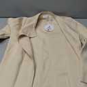 ANRABESS Women's Long Cardigans Sweater 2025 Fall Dressy Casual Lapel Knit Warm Trench Coatigan Oversized Blazer Jacket Coat (Small, Apricot)