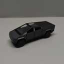 for Tesla 1:36 Pickup Truck Simulation Die-Casting Metal Alloy Model Car Decoration Display Gifts(Black)
