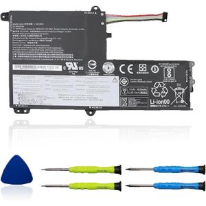 L15C3PB1 Laptop Battery Compatible with Lenovo IdeaPad 330S-14AST 330S-14IKB 330S-15ARR 330S-15AST 330S-15IKB GTX1050 Series Notebook L15M3PB0 L15L3PB0 5B10Q39206 11.4V 52.5Wh 4645mAh(Shape-B)
