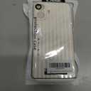 2 x Compatible with iPhone 16 Plus Case Cute Aesthetic Striped Phone Case for Girls Women,Soft Silicone Shockproof Protective Designed for iPhone 16 Plus Case -White