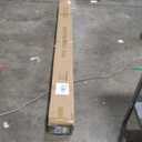 DIYHD 42X80in Accordion Interior Door with Frosted Acrylic Glass,Multifold Closet Door,Includes Installation Hardware Handle and Lock