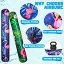Inflatable Pool Lounge Chairs - Adjustable Floating Pool Chairs for Adults, Comfortable Water Hammock with Soft Fabric