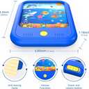 Kids Learning Tablet Educational Learning Pad for Toddlers 2-5 to Learn Alphabets, Numbers, Foods, Time, Music, Talking Cards for ToddlersLearning Educational Toy Kids Gifts