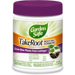 Garden Safe Take Root Rooting Hormone, Promotes Rooting, Grow New Plants From Cuttings, 2 Ounce