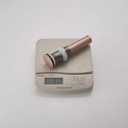 Homevacious 1 5/8" Bathroom Faucet Vessel Vanity Sink Pop Up Drain Assembly Stopper Without Overflow Copper Push & Seal