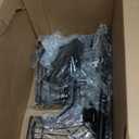 Corner Shower Caddy Tension Pole: 4tier Adjustable Rustproof Bathroom Organizer Shelves - Bathtub Shampoo Rack 43.5-120 inch (Black)