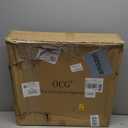 OCG 2 Tier Pull Out Cabinet Organizer (22.5" W x 21.5" D), Pull Out Drawers for Kitchen Cabinets, Pull Out Shelves for Base Cabinet Organization in Kitchen Bathroom Pantry, Chrome Finish