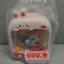 64 PCS Large Claw Machine for Kids Bunny, Vending Machine Toys for Girls 5 6 7 8 Year Old, Candy and Prize Electronic Dispenser Game Ages 5-7 6-8, Birthday Gift for 3 4 5 6 Year Old