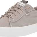 Keds Women's Kickback Canvas Slip on Sneaker (10, Grey)