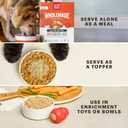 The Honest Kitchen Human Grade Wholemade Dehydrated Dog Food, Grain Free Chicken Dog Food, 4lb (makes 16lbs) (EXP 07/08/26)