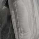 18x18 Pillow Inserts (Set of 2) - 18 Inch Square Interior Couch Throw Pillow with 100% Cotton Cover - Decorative Pillow Insert Pair - White Sofa Pillow