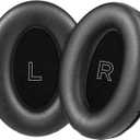 A30 Ear Pads Replacement Earpads Ear Cushion Cups Muffs Parts Cover Compatible with Bose A30 Aviation Headset. (Black)