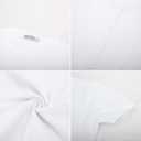 GRACE KARIN Women Short Sleeve Cardigan, 2026 Summer Knitted Sweater Tops, Basic Crew Neck Crop Outfits (White, M)