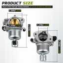 1685319-S Carburetor for Kohler 7000 Series Engines KT735 KT725 KT740 KT745 KT730 22HP 23HP 24HP 25HP 26HP replaces 3285367S 3285363S with Gaskets