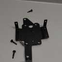 Self-Locking Gate Latch Heavy Duty Post Mount Automatic Gravity Lever Wood/PVC Fence Gate Lock with Fasteners Hardware,for Secure Pool |Yard | Garden, Steel,Black