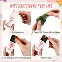 24 Sets Mother's Day Bulk Gifts for Women Teacher Nurse Appreciation Positive Mini Bud Vases with Flower Office Desk Decor Mini Box Breathing Thank You Gifts for Graduation Coworker Staff (Clear)