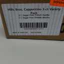 Hills Bros. Cappuccino Mix – Rich, Frothy Coffeehouse-Tasting Instant Drink Mix – Quick and Easy Preparation – Perfect for Hot & Iced Drinks & Creaming Coffee – Rich Variety Pack BB: 5/15/2026