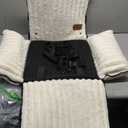 MIXJOY 6-in-1 Dog Car Seat for Small/Medium Dogs up to 25 lbs, Multi-Functional Dog Carrier for Car with Detachable Washable Cover, Pet Travel Bed with Clip-On Safety Leash, Beige