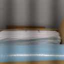 MASVIS King Size Dual Layer 4 Inch Memory Foam Mattress Topper, 2 Inch Gel Memory Foam and 2 Inch Cooling Pillow Top Mattress Pad Cover for Back Pain, Medium Support